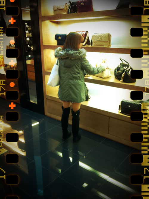 window shopping CAN be hands on!