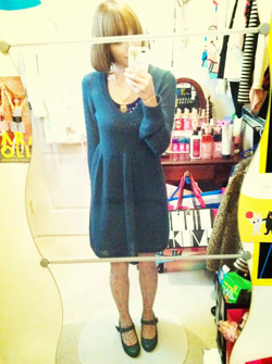 knit dress ive had for about 4 years now! Wore this to work