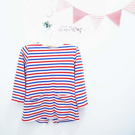 zara striped knit top