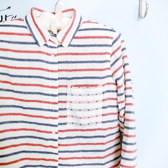 striped boy shirt from Madewell