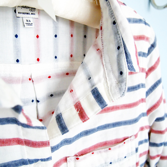 striped boy shirt from Madewell