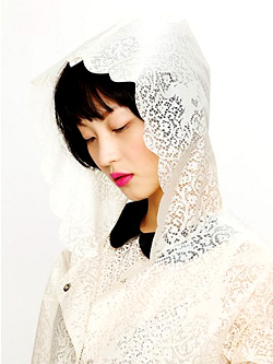 Free People Lace Rain Coat