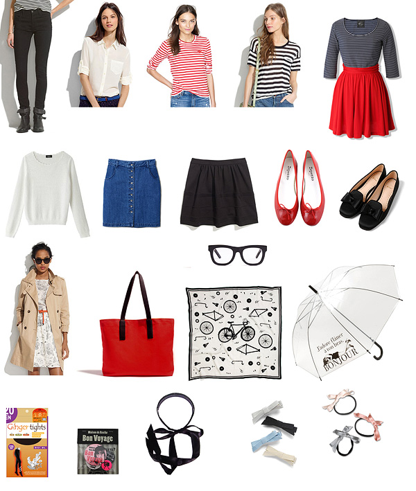 paris inspired capsule wardrobe