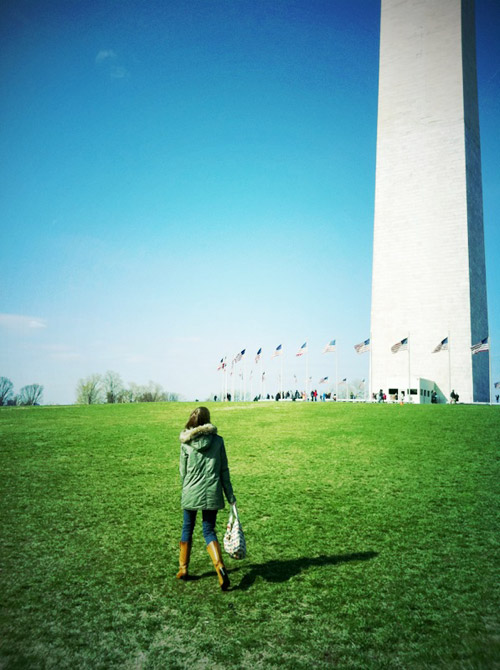 I have almost a Freudian obsession with the Washington Monument...