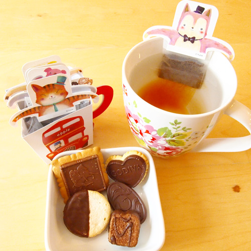 with the biscuits from Easter Sunday