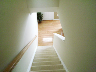 Let's go downstairs!