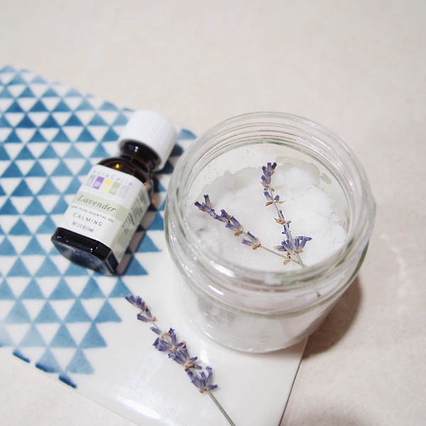 Lavender body sugar scrub