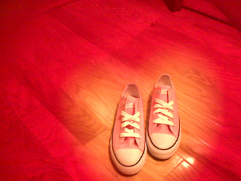 New pink sneakers!
