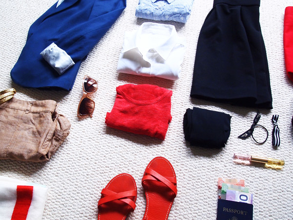 travel capsule wardrobe