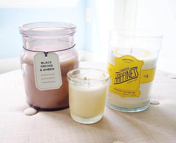 candles from Target