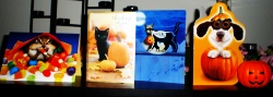 Some of my H'ween cards!