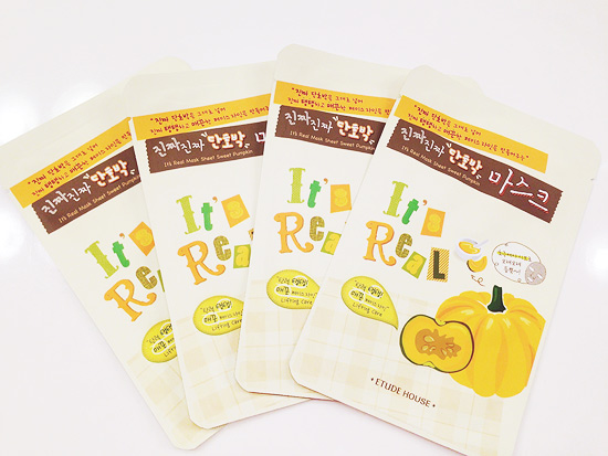 Etude House's It's Real Sweet Pumpkin Mask