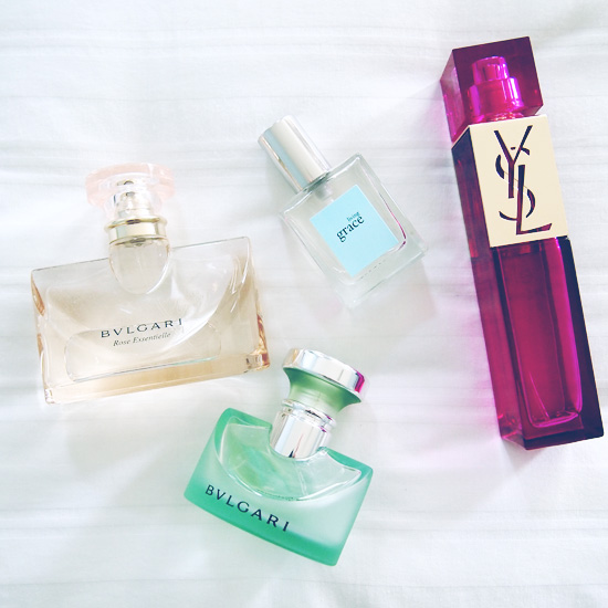 YSL Elle, Bvlgari, living grace