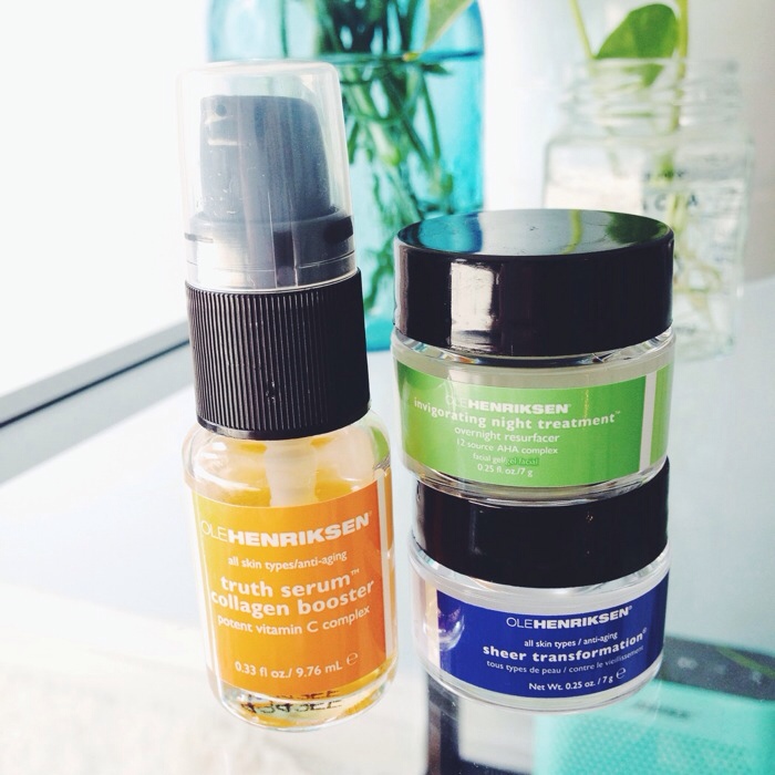 the mini sized triple skincare kit