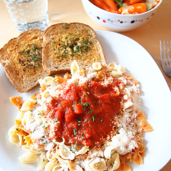 pasta dinner