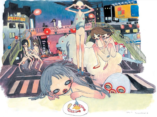 Japanese artist Aya Takano