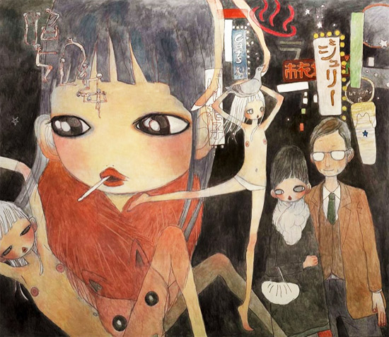 Japanese artist Aya Takano