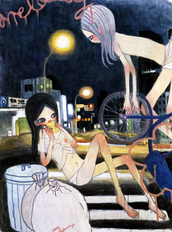 Japanese artist Aya Takano