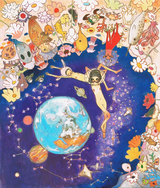 Japanese artist Aya Takano