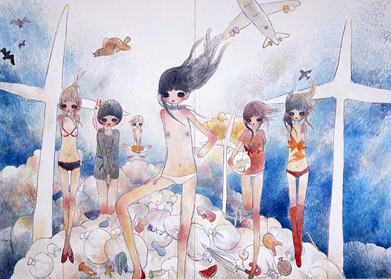 Japanese artist Aya Takano