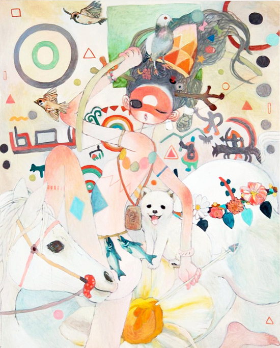 Japanese artist Aya Takano