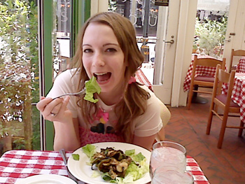 Zucchini salad