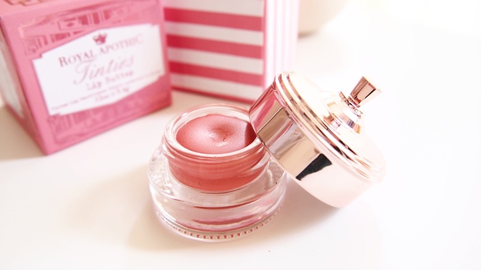 potted lipstick in a small glass pot
