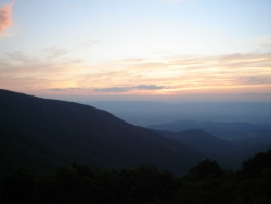A photo I took while in the mountains