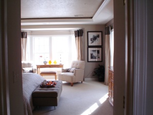 upstairs
